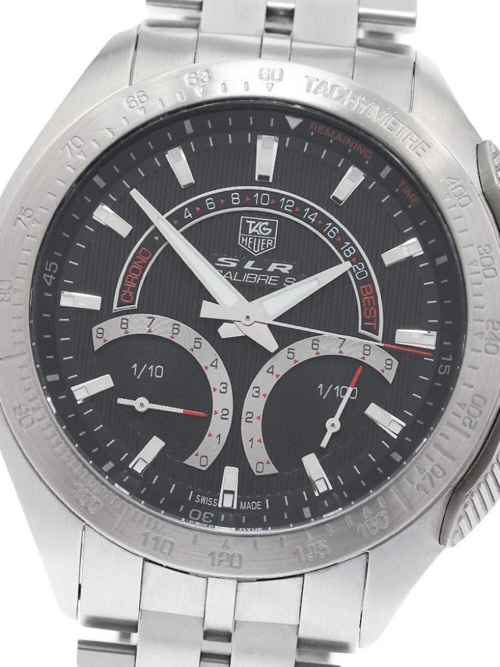 TAG HEUER SLR Caliber S Mercedes-Benz CAG7010 black Dial Quartz Men's_957134